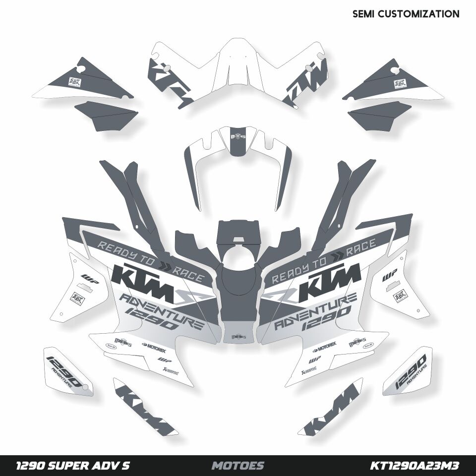 KTM ADV Modelleri için Grafik Kiti