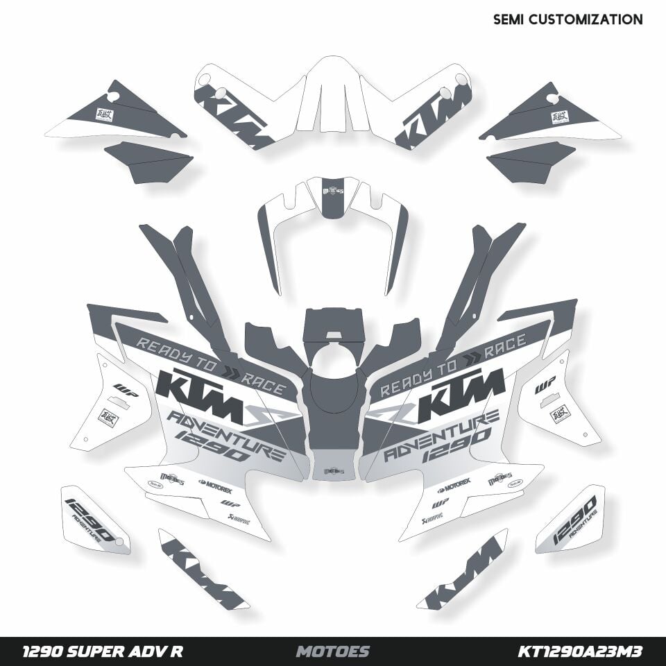 KTM ADV Modelleri için Grafik Kiti