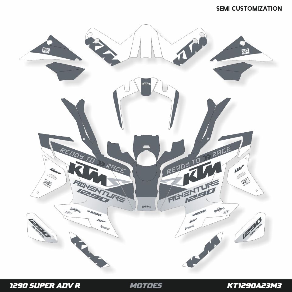 KTM ADV Modelleri için Grafik Kiti