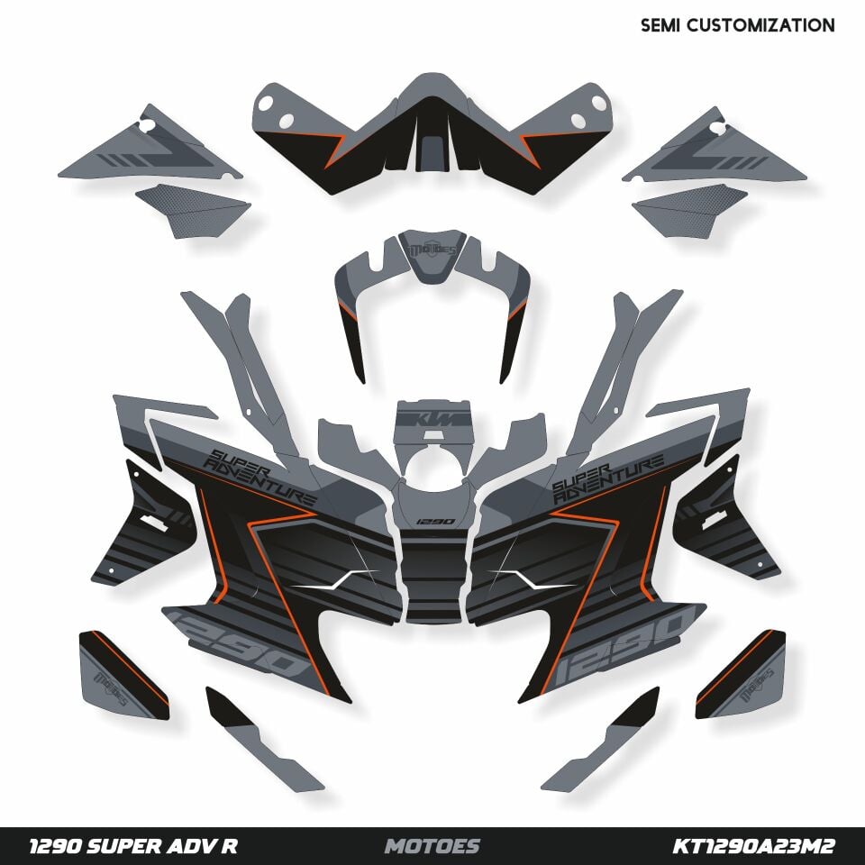 KTM ADV Modelleri için Grafik Kiti