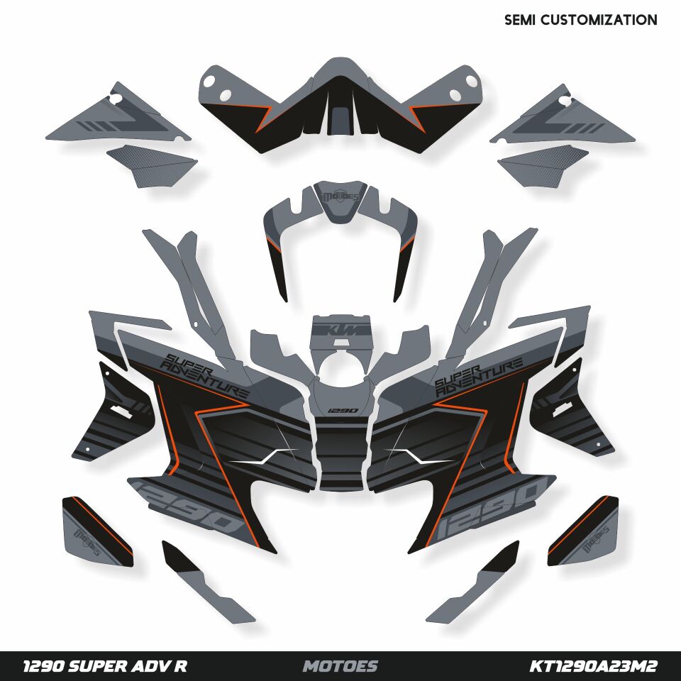 KTM ADV Modelleri için Grafik Kiti