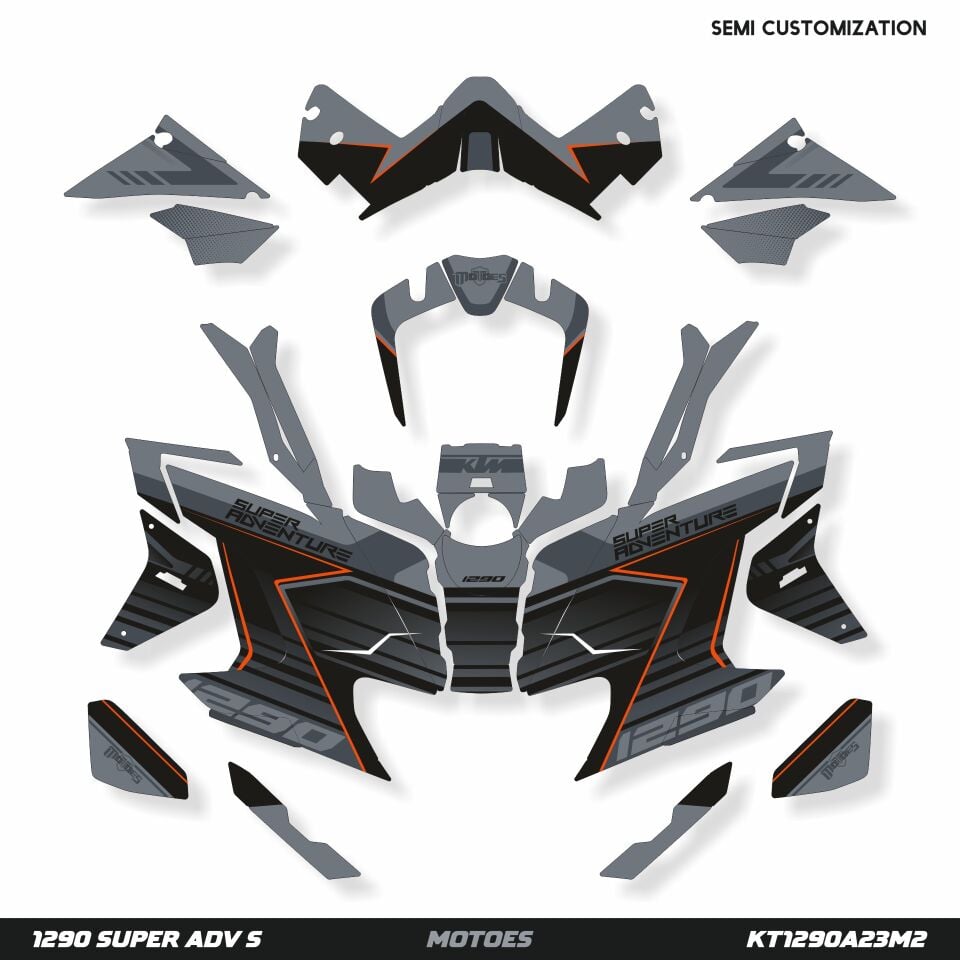 KTM ADV Modelleri için Grafik Kiti