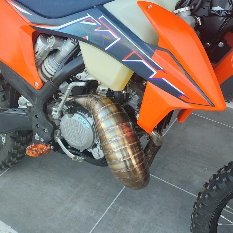 Motoes Factory Salyangoz Tork Egzoz KTM EXC 150 / HUSQVARNA TE 150 2020-23 Modelleri İçin