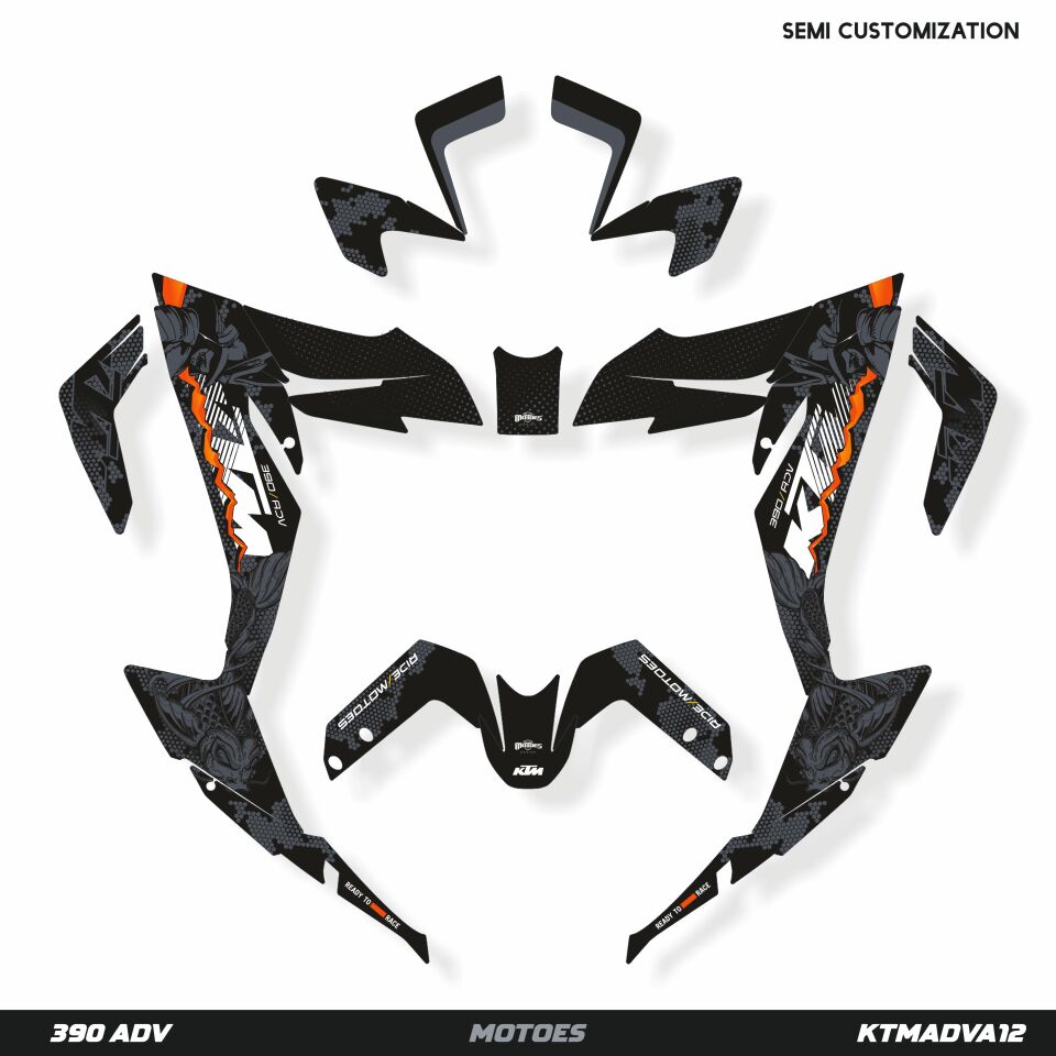 KTM ADV Modelleri için Grafik Kiti