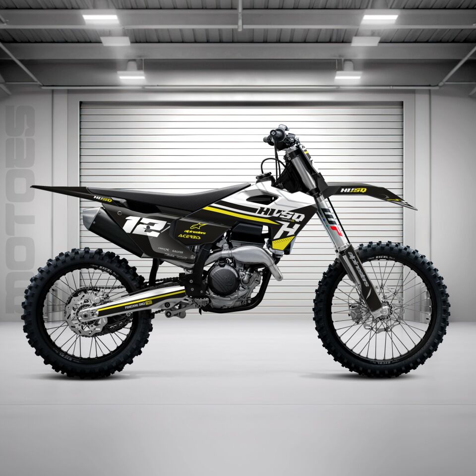 Husqvarna Modelleri için Grafik Kiti 701 SM 2016-2023 - Standart Parlaklık