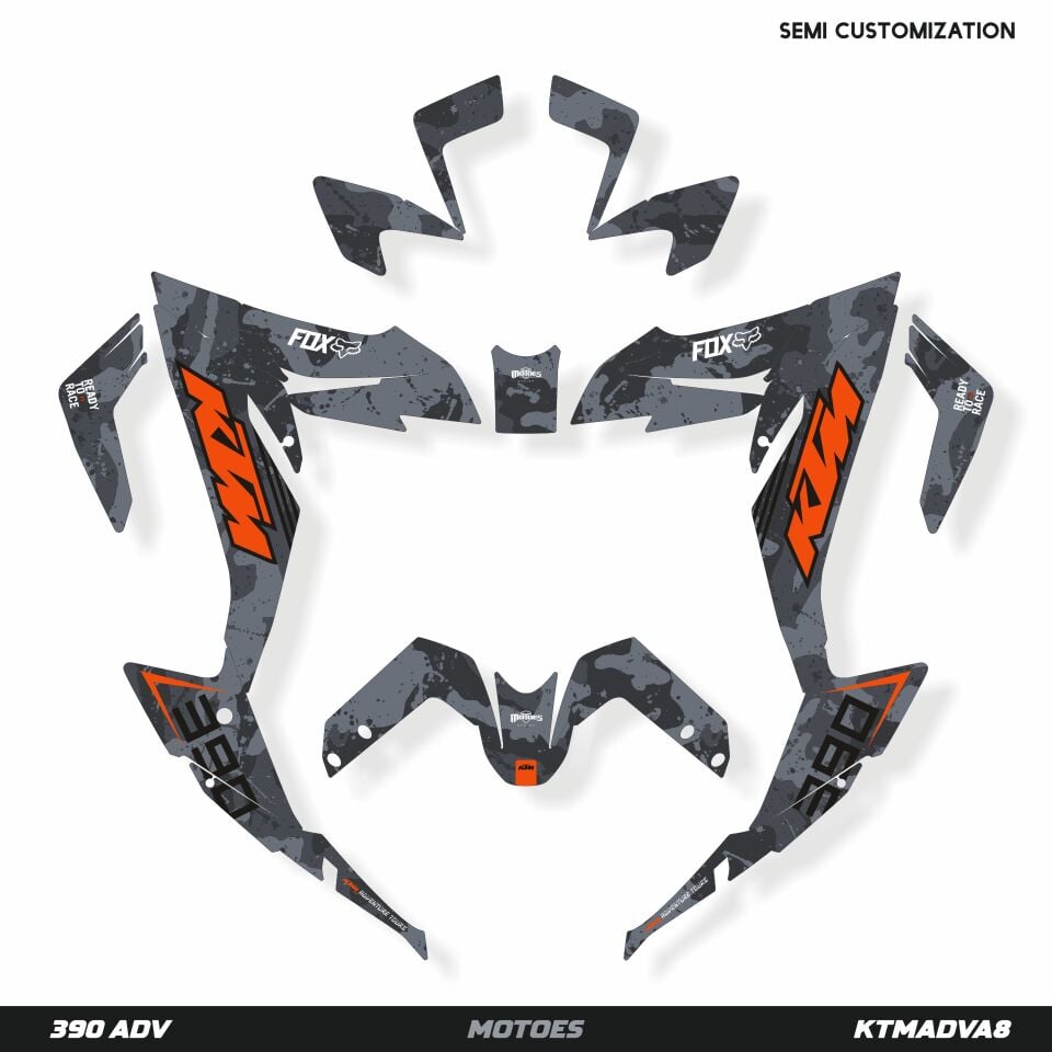 KTM ADV Modelleri için Grafik Kiti