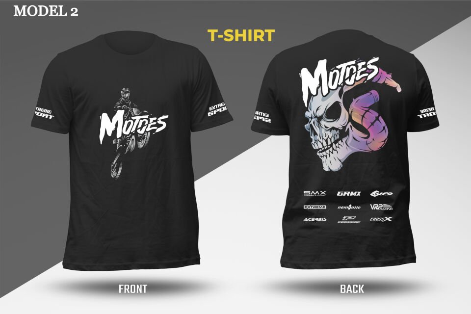MOTOES T-SHIRT Small - MODEL3