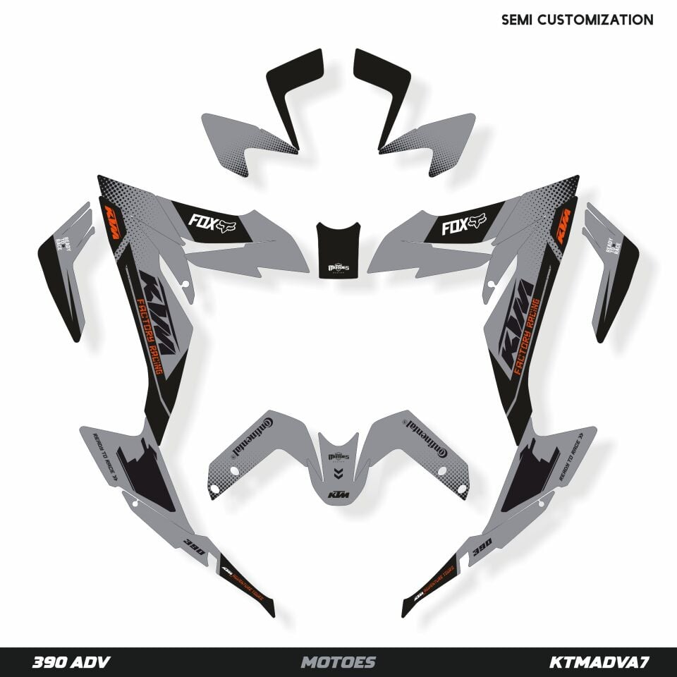 KTM ADV Modelleri için Grafik Kiti