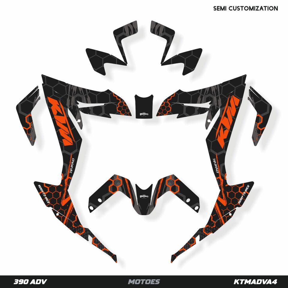 KTM ADV Modelleri için Grafik Kiti