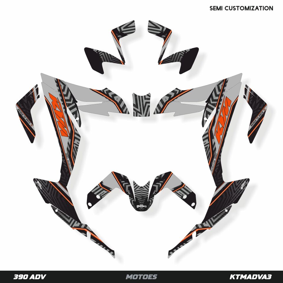 KTM ADV Modelleri için Grafik Kiti