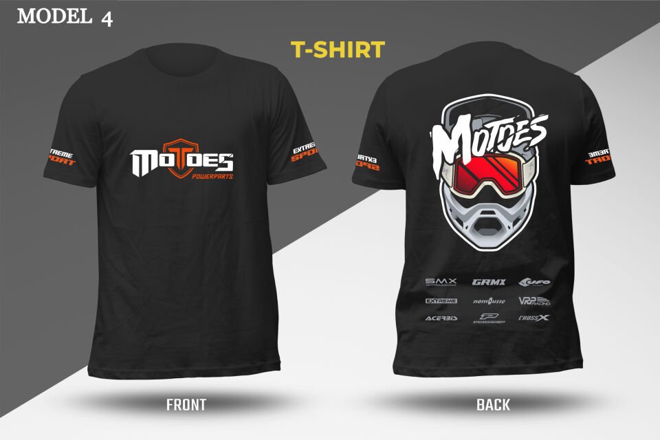 MOTOES T-SHIRT Small - MODEL4