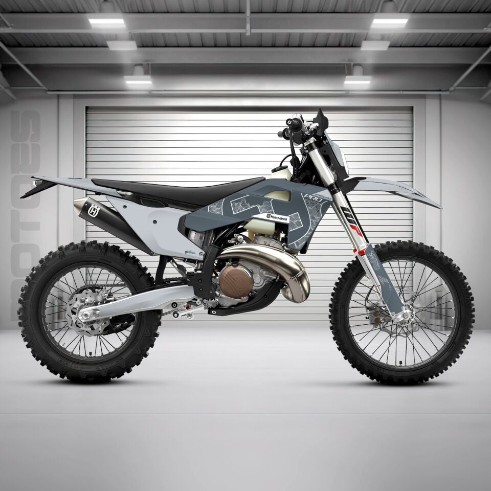 Husqvarna Modelleri için Grafik Kiti TE-FE 2024-2025 - Standart Matte