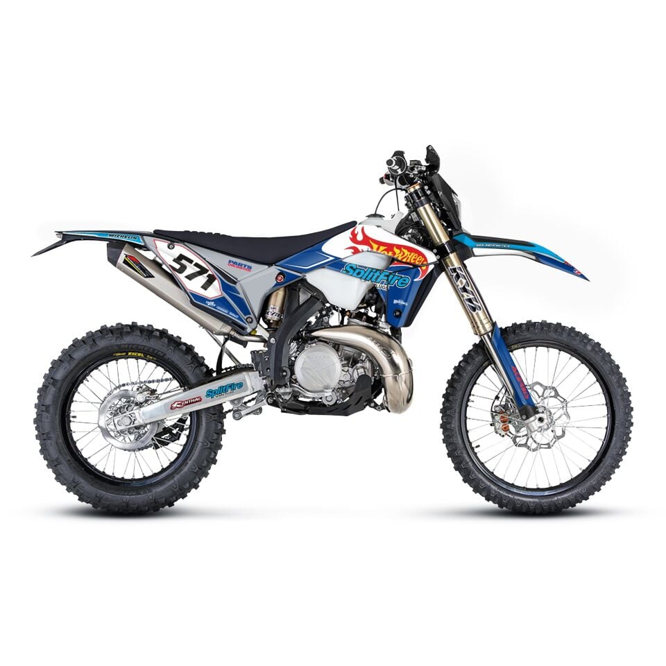 Sherco Modelleri İçin Grafik Kiti - Spark Rush SE-SEF 2022-2023 - Standart Gloss