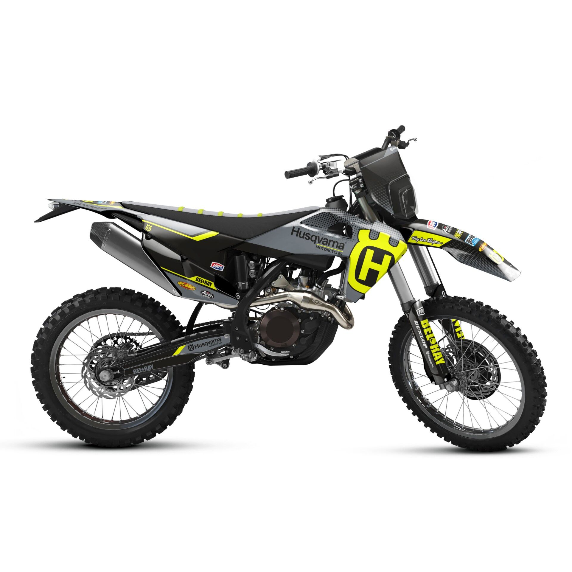Husqvarna Modelleri için Grafik Kiti TC-FC 2019-2022 - Standart Parlaklık