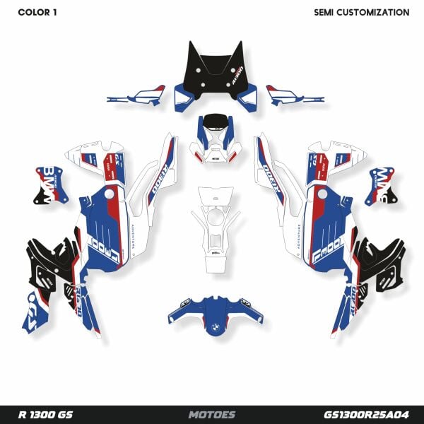 BMW GS R1300 ADV İÇİN GRAFİK KİTİ