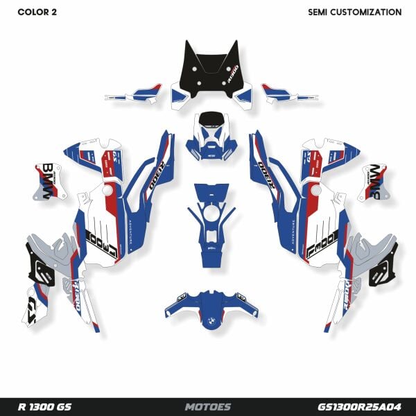 BMW GS R1300 ADV İÇİN GRAFİK KİTİ