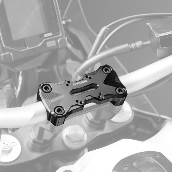 Yamaha Tenere 700 2019-2024 İçin AMPS Desenli Gidon Üst Kelepçesi