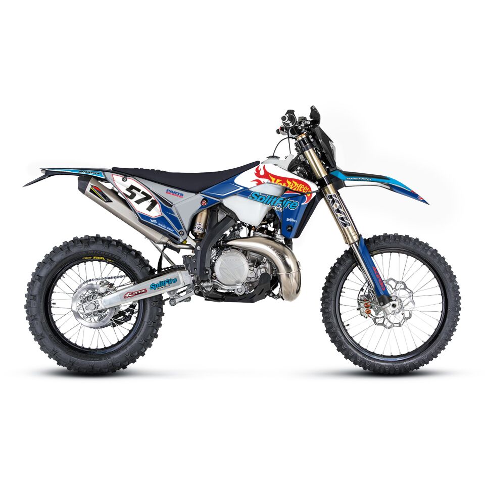 Sherco Modelleri İçin Grafik Kiti - Spark Rush SE-SEF 2013-2016 - Standart Matte