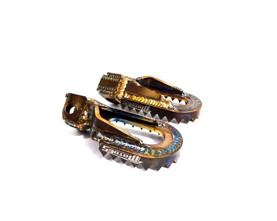 Sherco 2004-2026 Paslanmaz Çelik -5 mm Ofset ProPegs Ayaklık