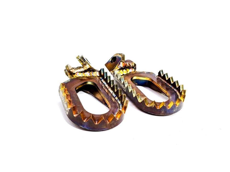 Motoes ProPegs Stainless Steel Footrests Sherco SE / SE-F for 2004-2025 Models