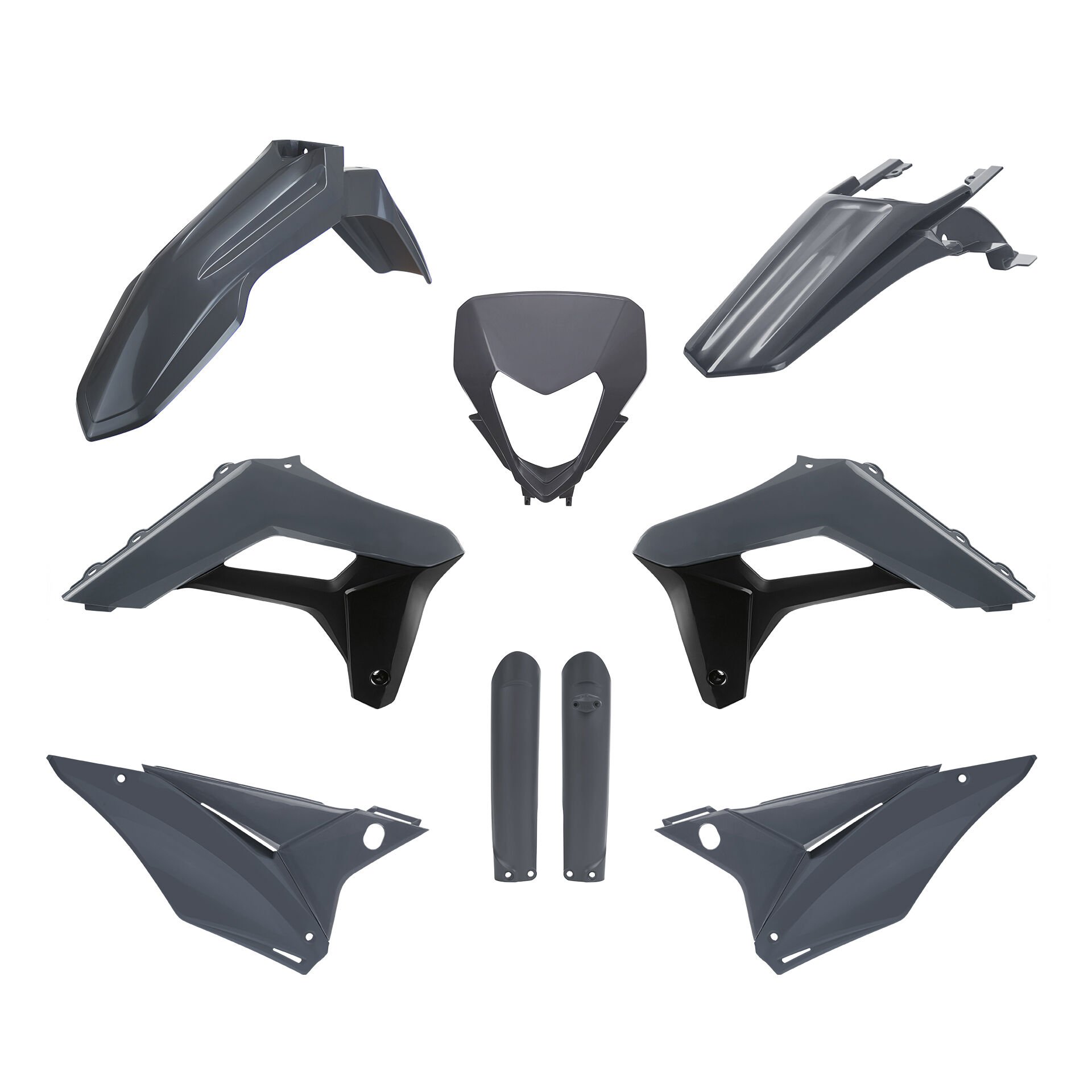 Sherco SE/SEF (2024) Plastik Kit Gri
