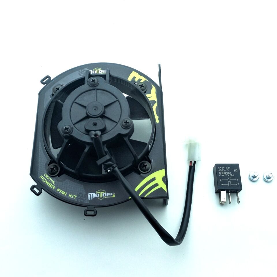 Motoes Radiator Spal Fan Kit With Relay Ktm Husqvarna Gasgas 2017-2024