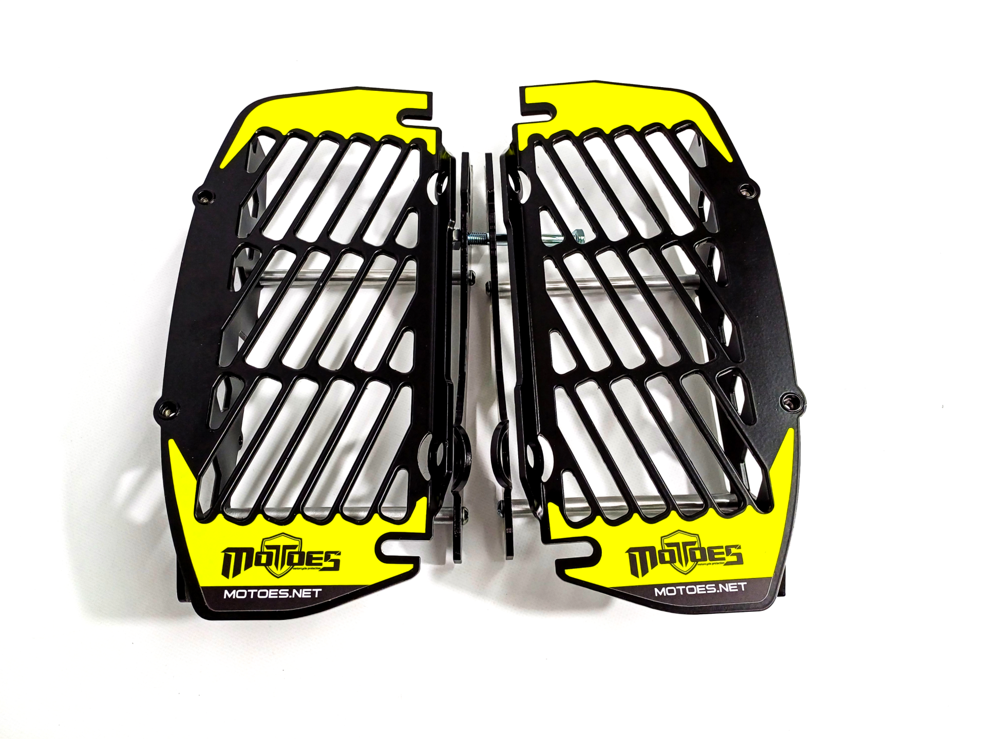 Motorcycle Radiator Guard Set for Husqvarna 2T/4T 2017-2019 Models Black