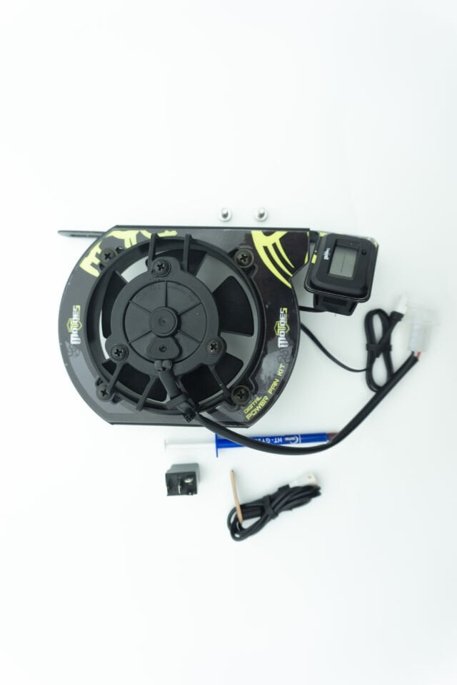 Dijital Radyatör Spal Fan Kiti /  Röle Dahil /  Ktm Husqvarna Gasgas 2020-26