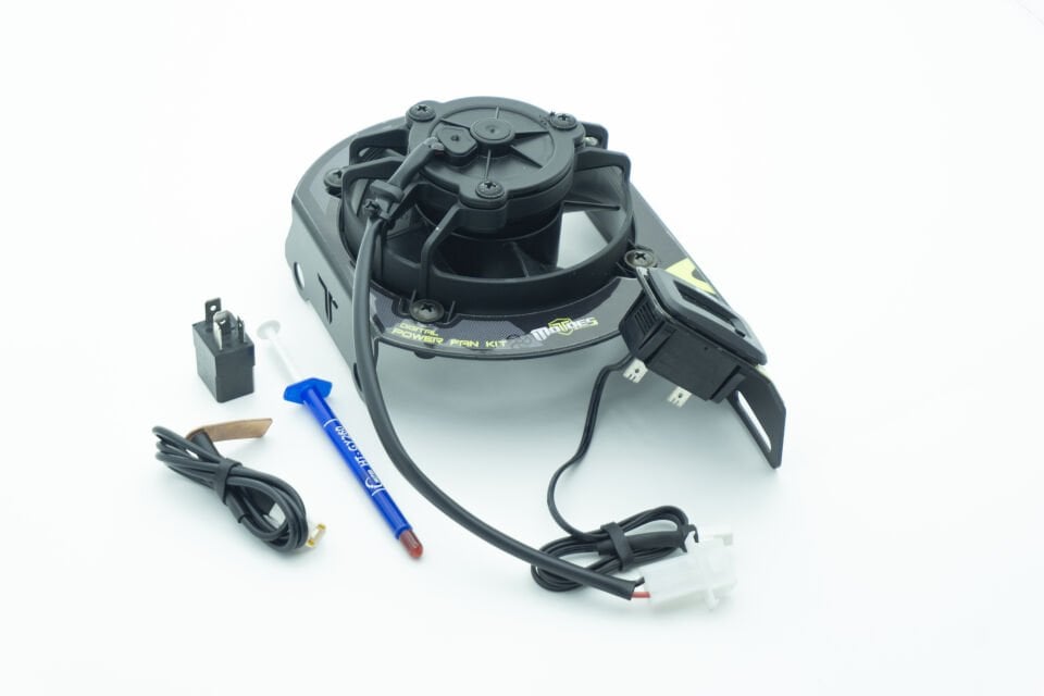 Dijital Radyatör Spal Fan Kiti /  Röle Dahil /  Ktm Husqvarna Gasgas 2020-26