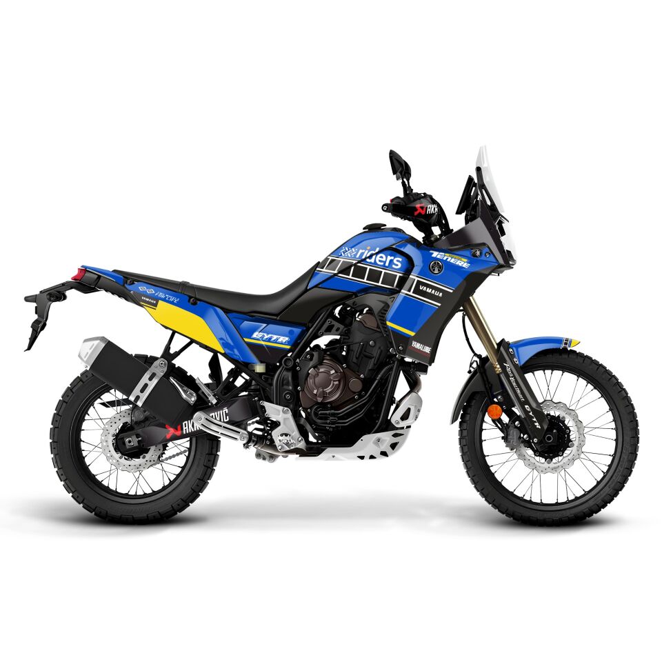 YAMAHA TENERE 700 İÇİN GRAFİK SETİ Tenere 700 Rally - 2021 - Standart Matte