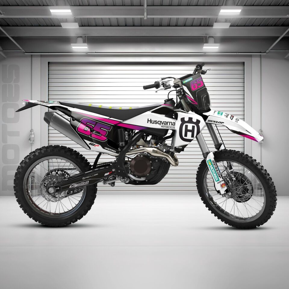 Husqvarna Modelleri için Grafik Kiti TC85 2015-2017 - Standart Mat