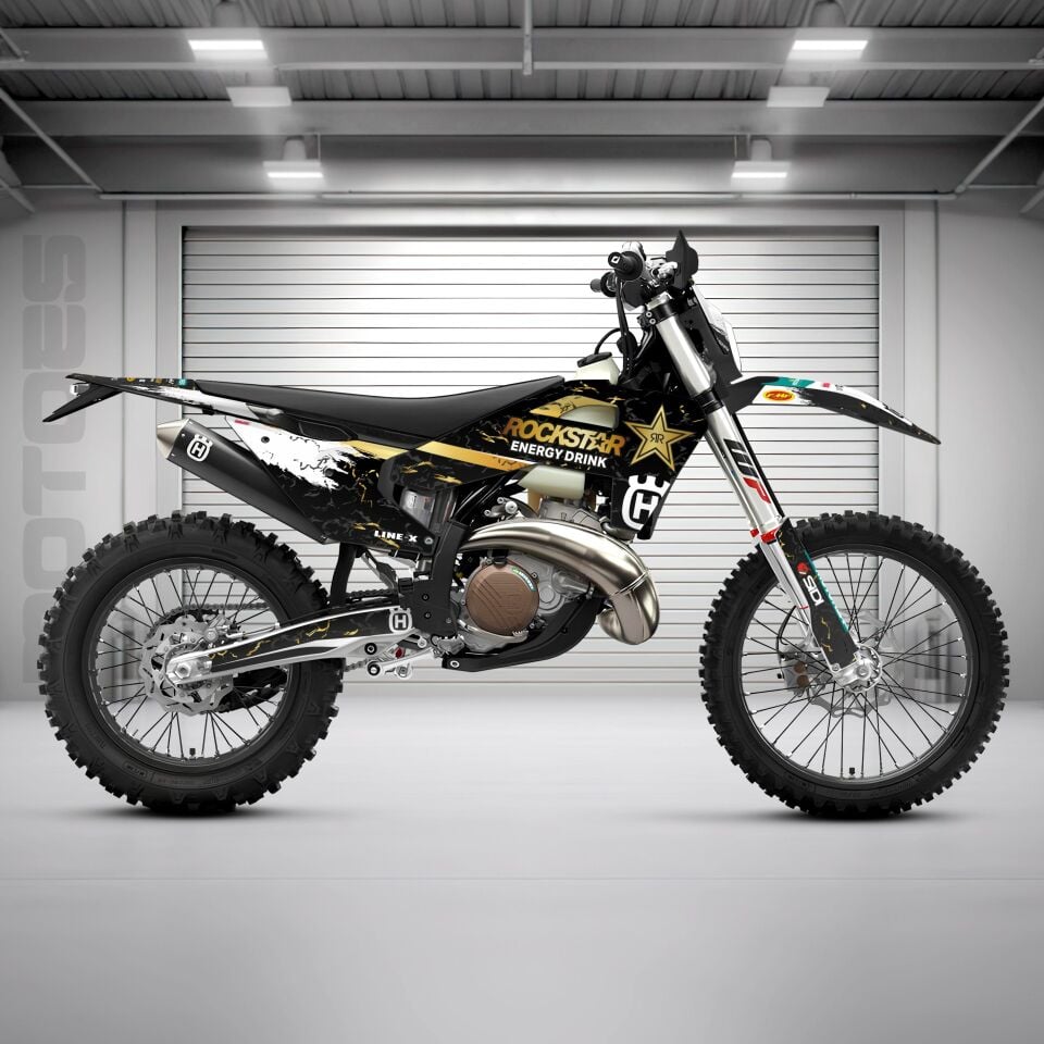Husqvarna Modelleri için Grafik Kiti TC50 2024-2025 - Standart Gloss