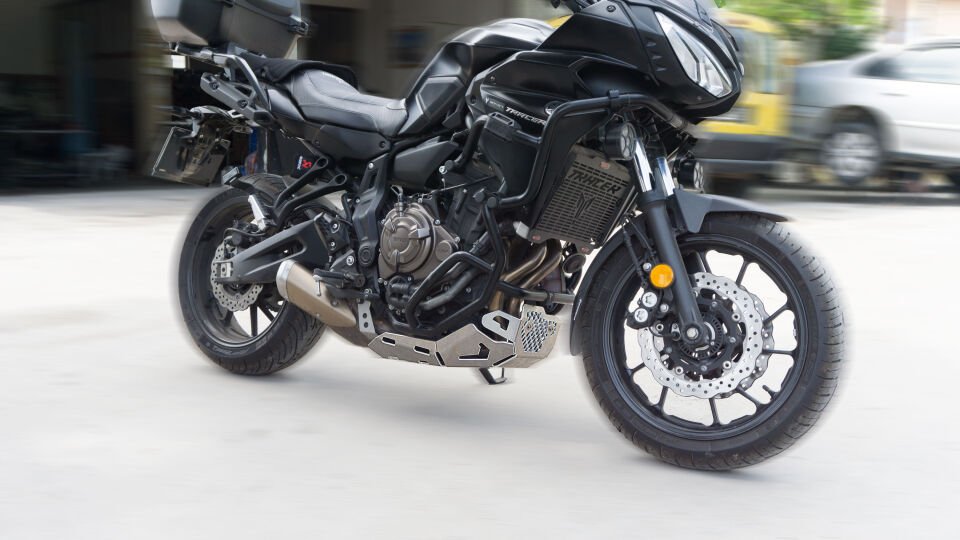 Yamaha MT-07 Tracer Ezgoz ve Karter Koruma 2016-19 (Siyah)