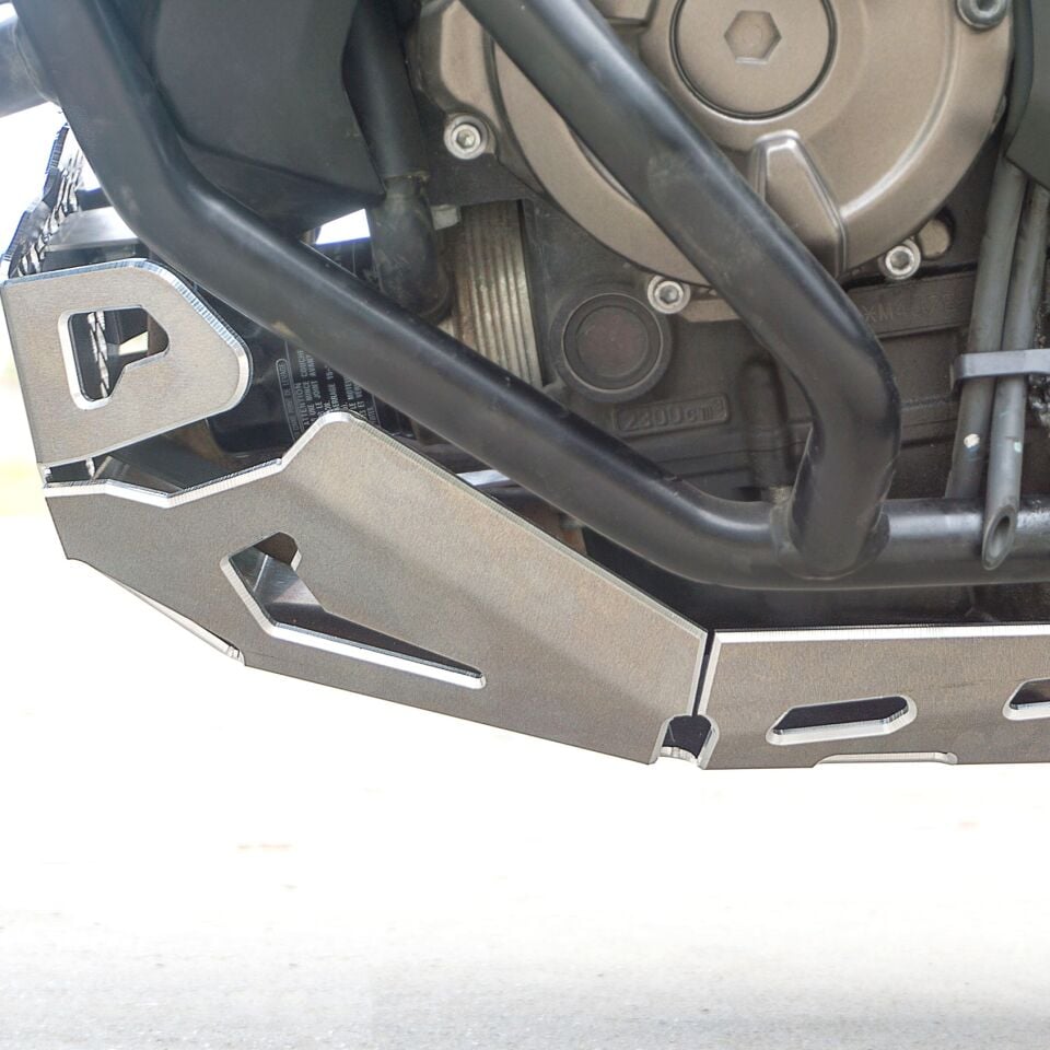 Yamaha MT-07 MT07 Tracer 2016-19 Gümüş Egzoz Karter Koruma