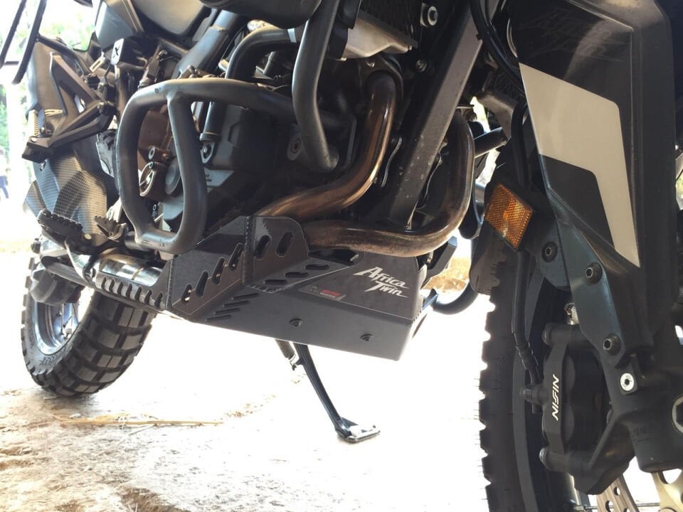 Karter ve Egzoz Koruma Honda CRF1000L Africa Twin 2016-2019 Siyah