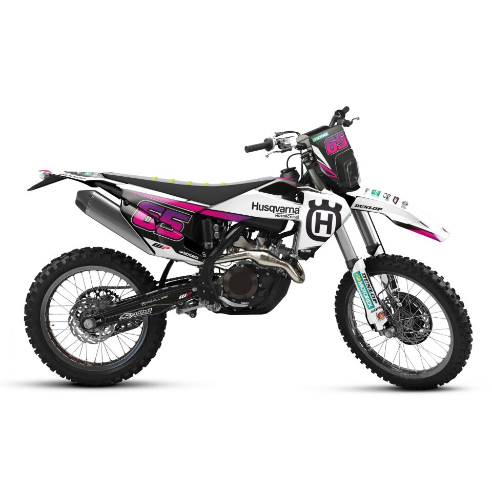 Husqvarna Modelleri için Grafik Kiti TC85 2025 - Standart Mat