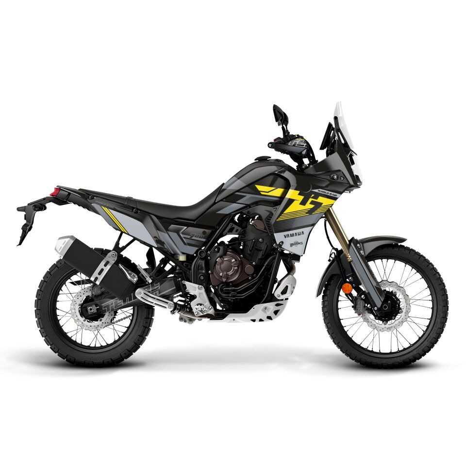 YAMAHA TENERE 700 İÇİN GRAFİK SETİ Tenere 700 Rtech Revolution - 2026 - Standart Matte