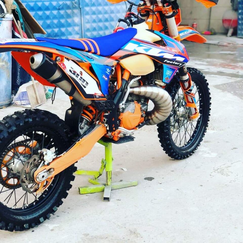 Motoes Salyangoz Tork Egzoz KTM-Husqvarna 250-300 Exc/XC-W/TE 2T- 2011-2016 Modelleri İçin