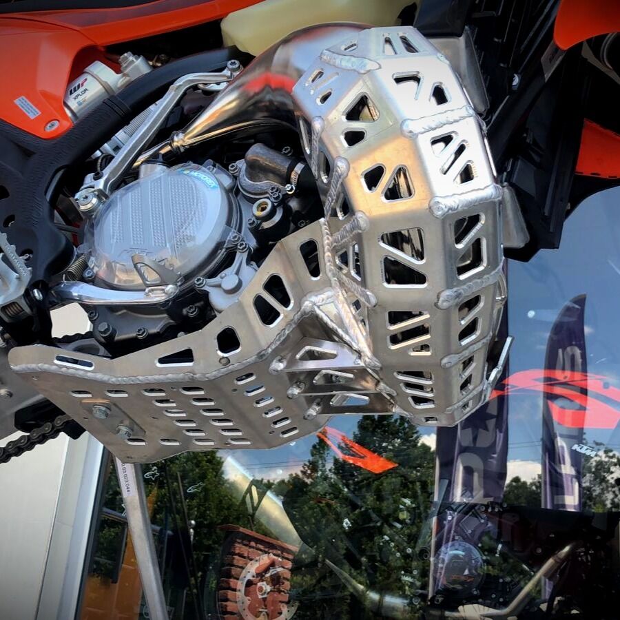 KTM 150 EXC 2020-2023 İçin Karter ve Salyangoz Koruma Link Koruma Dahil değil