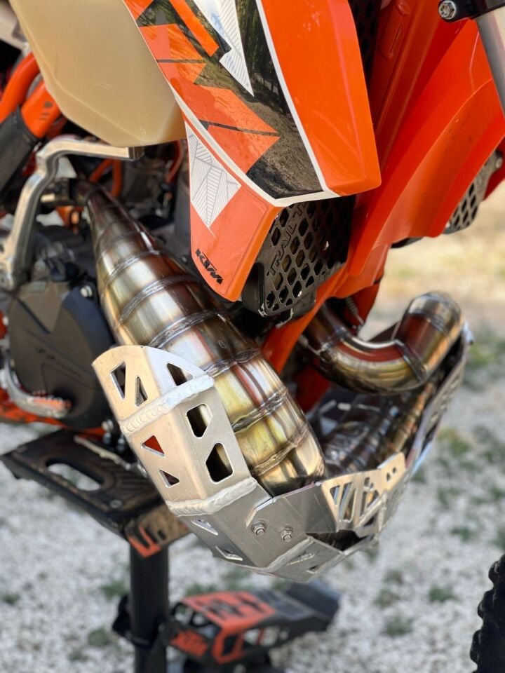 Motoes Salyangoz Tork Egzoz KTM-Husqvarna 250-300 Exc/XC-W/TE 2T- 2011-2016 Modelleri İçin
