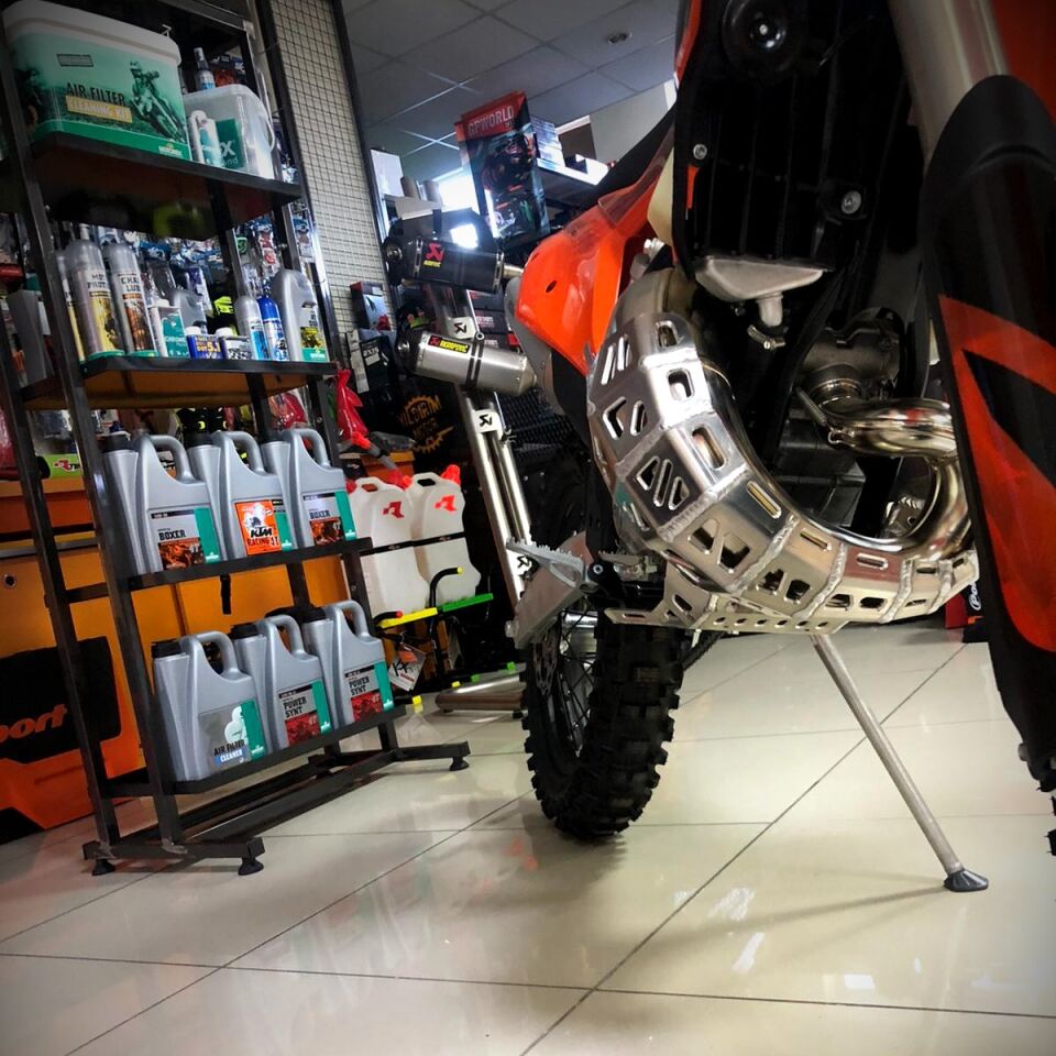 KTM 150 EXC 2020-2023 İçin Karter ve Salyangoz Koruma Link Koruma Dahil