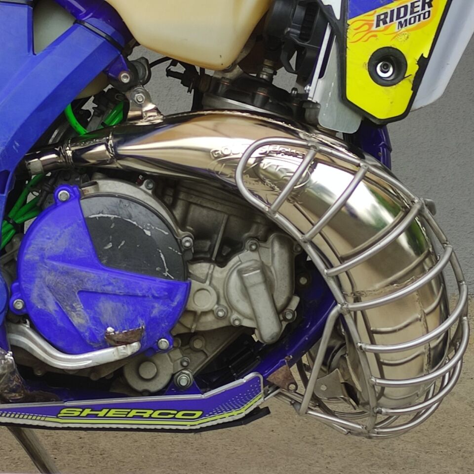 SHERCO Salyangoz Tel Koruma ve Karter Koruma SE-R 2T 250/300 2020-2022 Sadece Tel Koruma istiyorum