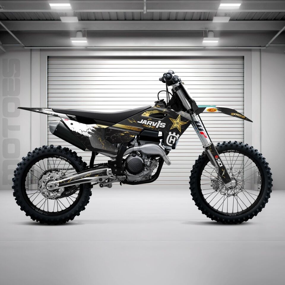 Husqvarna Modelleri için Grafik Kiti TC-FC 2023-2024 - Standart Parlaklık
