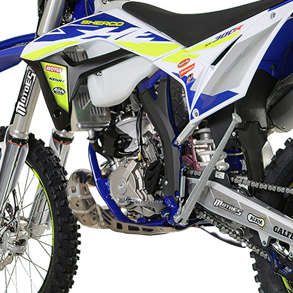 SHERCO SE-R 250/300 2018-2022 Alüminyum Karter ve Salyangoz Koruma Link Koruma Dahil