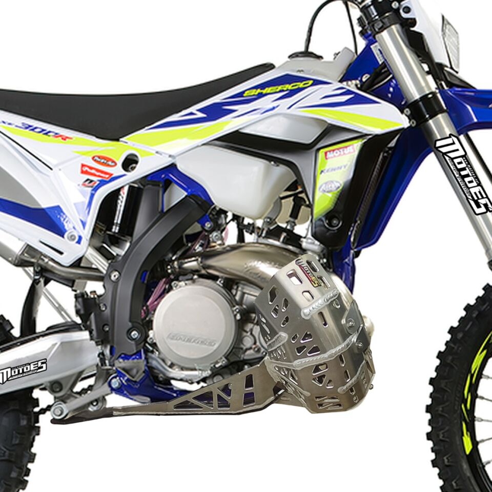 SHERCO SE-R 250/300 2018-2022 Alüminyum Karter ve Salyangoz Koruma Link Koruma Dahil