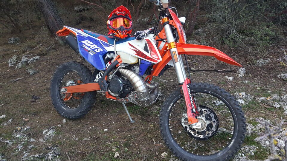 Motoes Salyangoz Tork Egzoz KTM-Husqvarna 250-300 TE-TX-TPI 2017-2019 Modelleri için