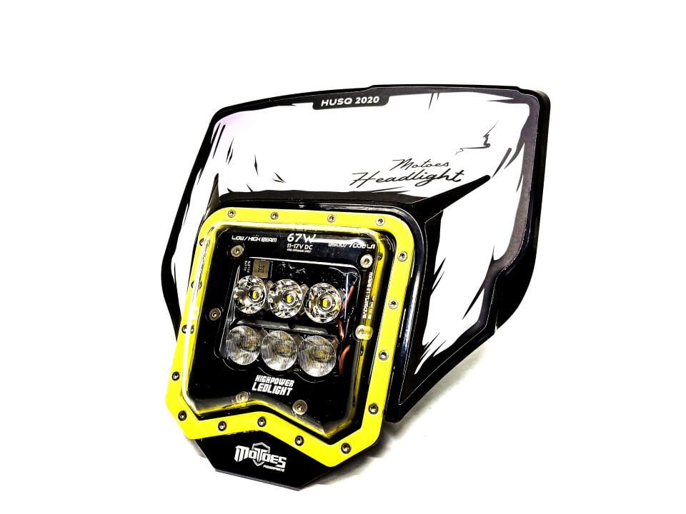 Husqvarna 2024 - 2025 için Motoes HighPower Led Far