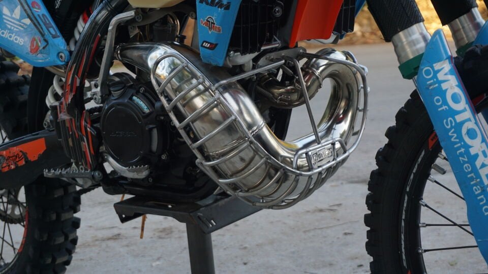Tel Salyangoz Egzoz Koruma KTM/Husqvarna 250/300 2T 2017-2019