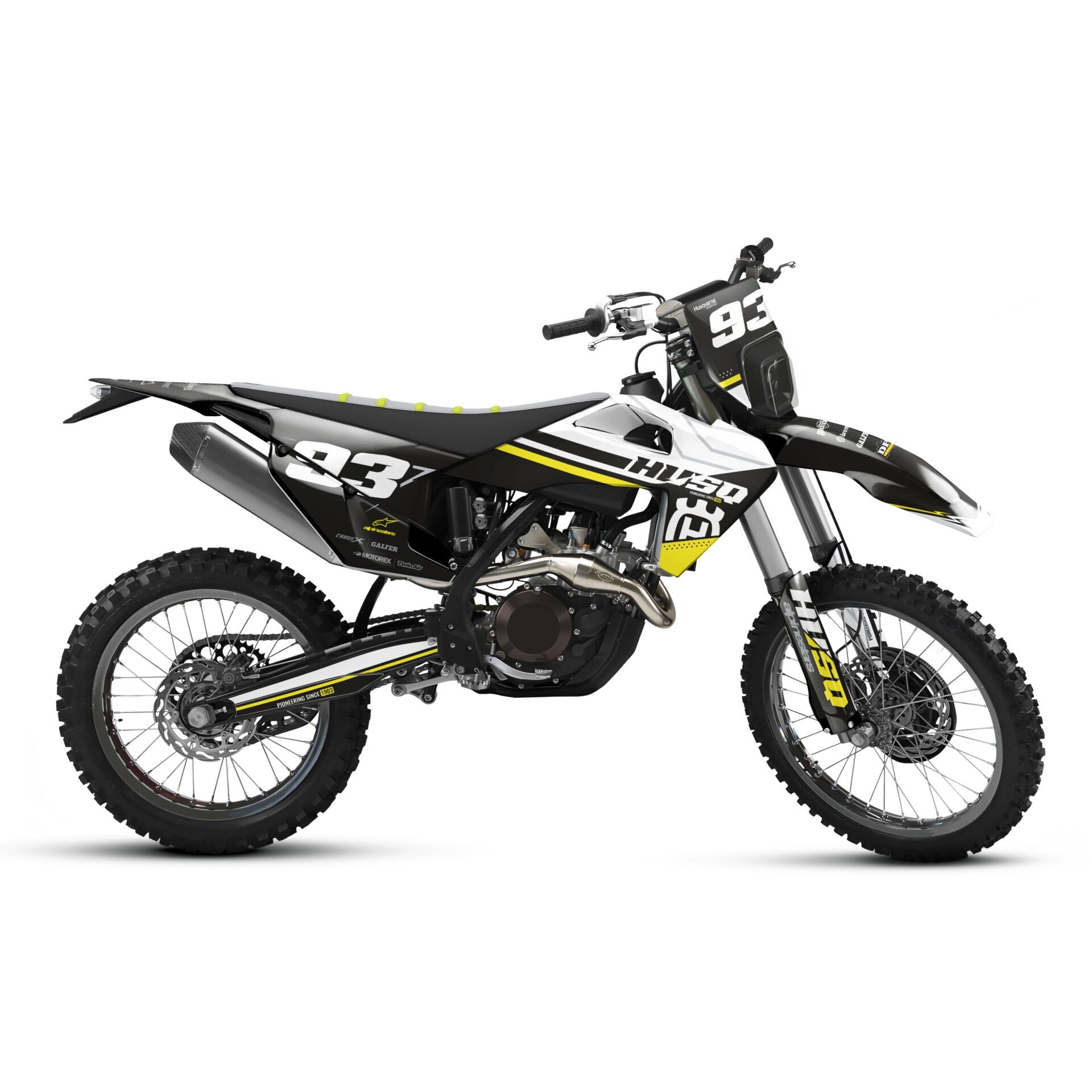 Husqvarna Modelleri için Grafik Kiti 701 SM 2016-2023 - Standart Mat