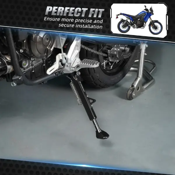 NICECNC Ayarlanabilir Yan Sehpa – Yamaha Tenere 700 / XTZ700 2019-2024, Rally Edition 2020-2024